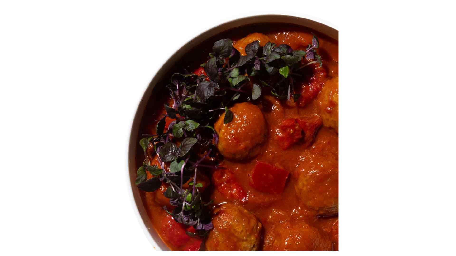 Knorr Professional High Convenience Paprika-Tomaten-Sugo mit Hackbällchen Vegan 1.8 kg - Einfach, vielseitig, flexibel: zum pur servieren, individuell zusammenstellen oder kreativ verfeinern. Perfekt für den Ausser-Haus-Markt.
